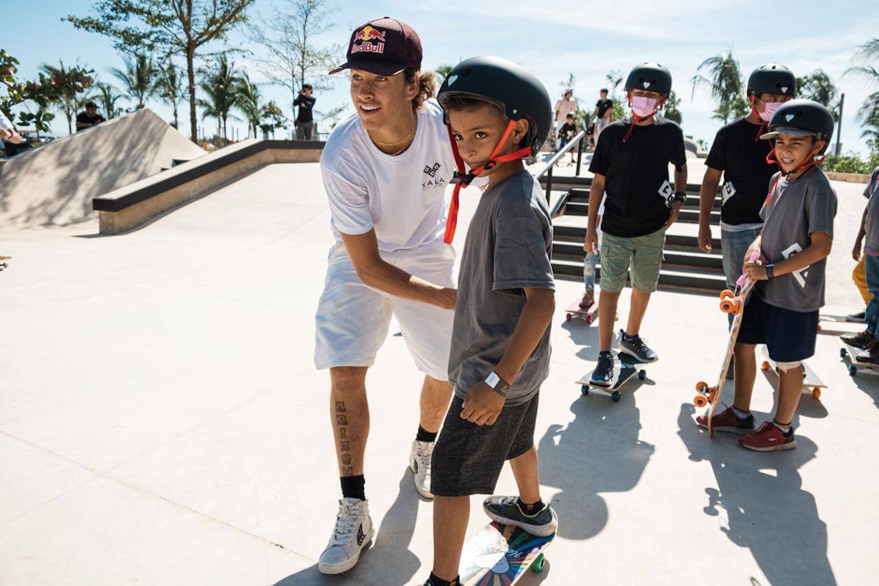 The Heart Supply Inaugurates Skatepark At Xala Development In Mexico With Olympic Skateboarder Jagger Eaton